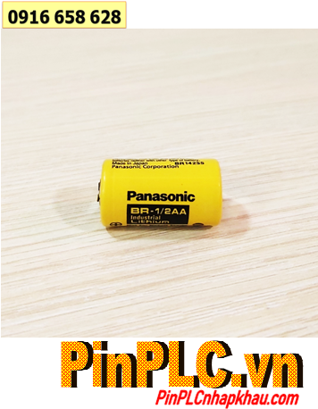 Panasonic BR-1/2AA (CR14250); Pin nuôi nguồn Panasonic BR-1/2AA lithium 3v 1000mAh _Xuất xứ Nhật